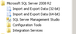 Microsoft SQL Management Studio